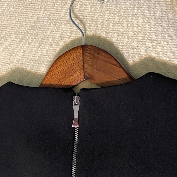 Elegant Kate Spade Embellished Rhinestone Black Midi Cocktail Dress Size 6 - Picture 6 of 13